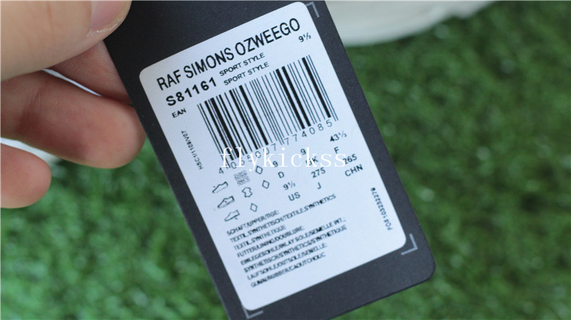 Raf Simons x Consortium Ozweego 2 Bunny Cream White